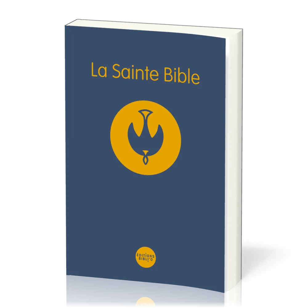 Bible à la Colombe Segond 1978, marine - brochée souple