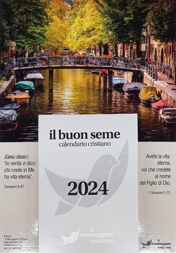 Italien, Calendrier La Bonne Semence à effeuiller - Il Buon Seme