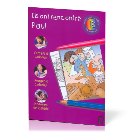 Ils ont rencontré Paul - Découvrir la Bible en coloriant 18