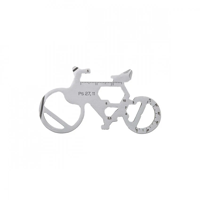 Multitool Fahrrad mit Gravur Ps 27,1 - 19 Funktionen