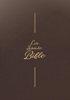 Bible, Segond 1910, gros caractères, souple, vinyle brun - 2 rubans marque-pages
