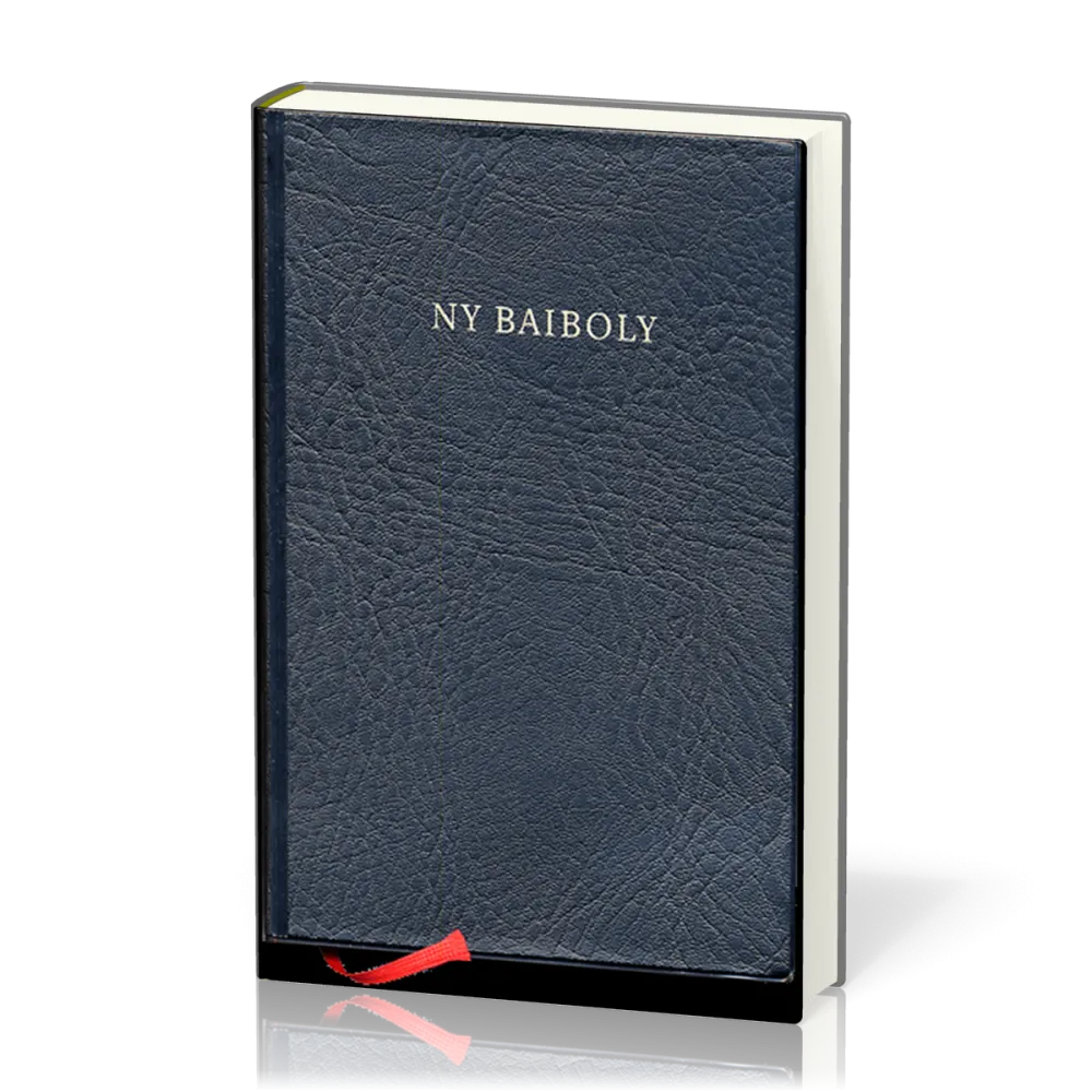 Malgache, Bible - souple, noire