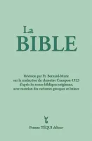 Bible Crampon 1923 révisée 2023 - couverture verte