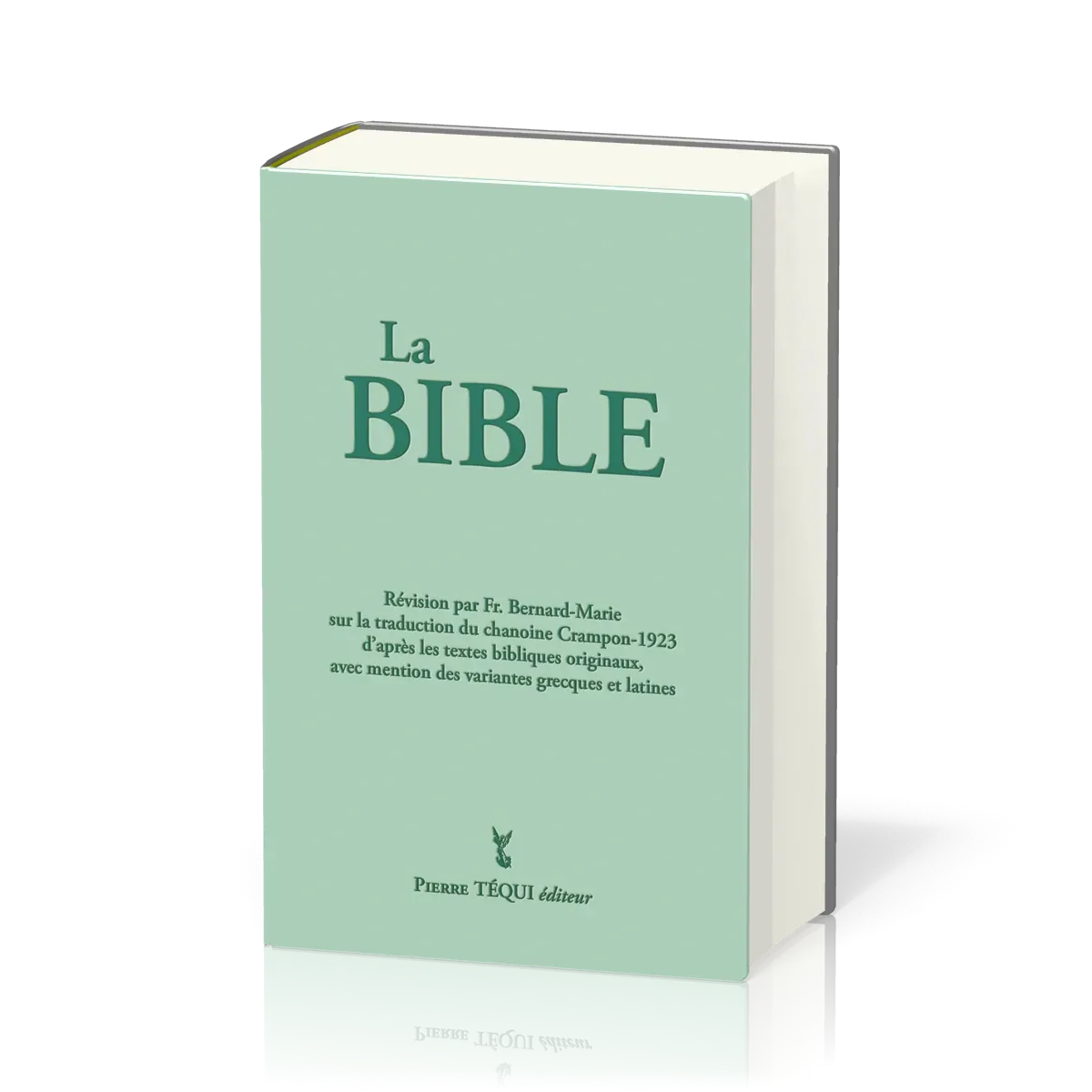 Bible Crampon 1923 révisée 2023 - couverture verte
