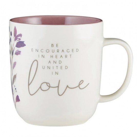 Mug "Be encouraged" - lilas