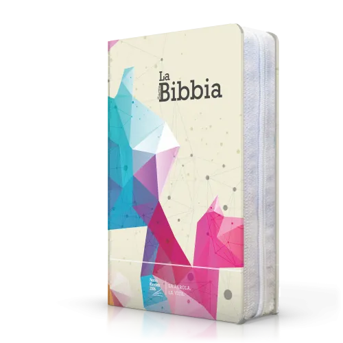 Italien, NR2006 Bible compacte - Modèle souple, toilé, zipper