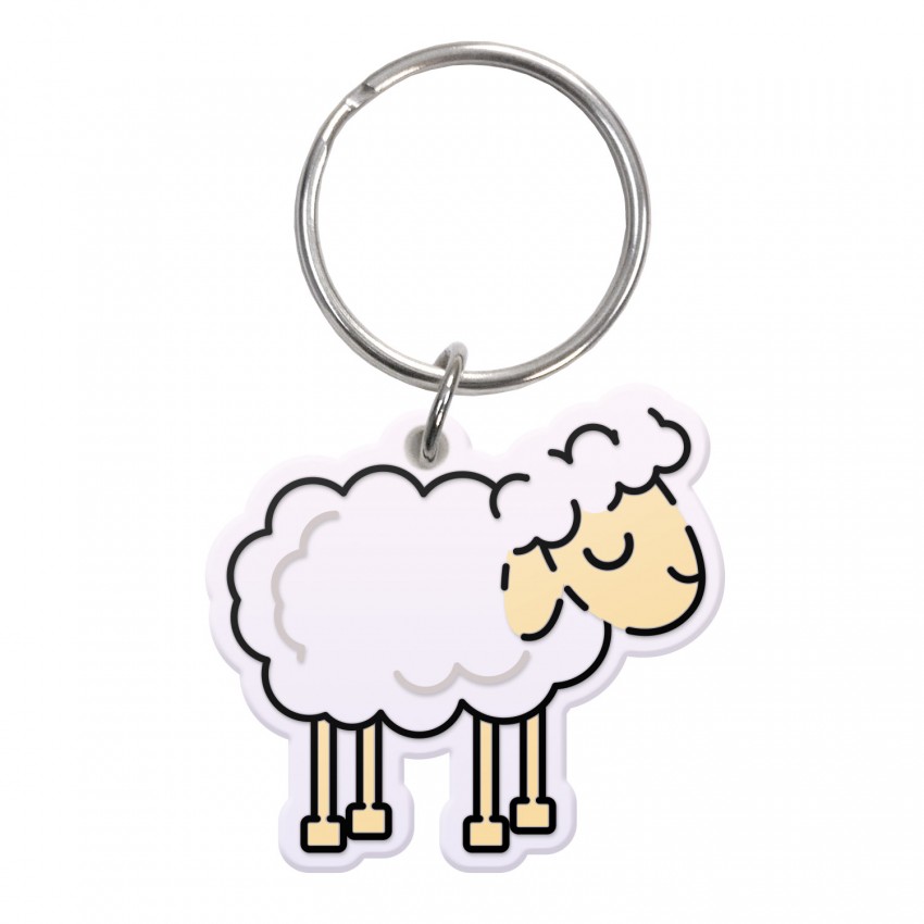 Porte-clé Mouton - "Le Seigneur est mon berger" Psaume 23