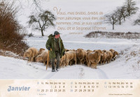 Bon berger (Le) - Calendrier cartes postales, horizontal