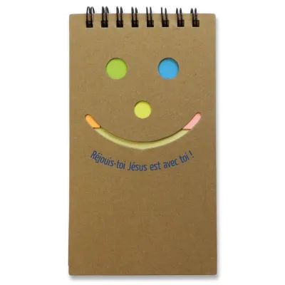 Carnet de note+Post-it Réjouis-toi…