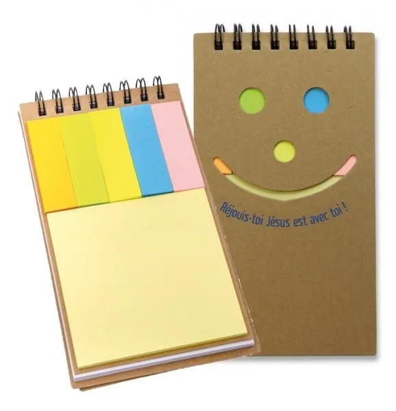 Carnet de note+Post-it Réjouis-toi…