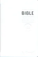 Bible TOB 2010, compacte, blanche - souple, vivella, tranche or, avec livres deutérocanoniques...
