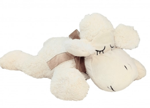 Peluche mouton beige 42cm