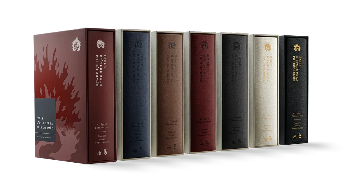 Bible d’étude de la foi réformée - Pourpre - Couverture rigide