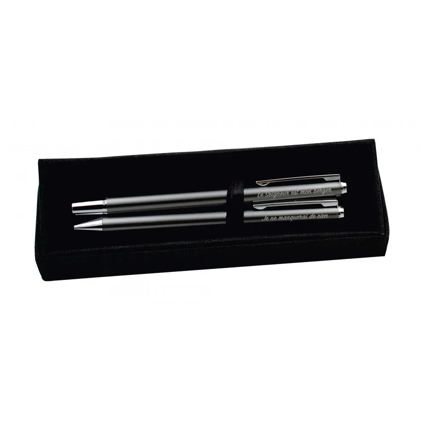 Set d'écriture en aluminium recyclé