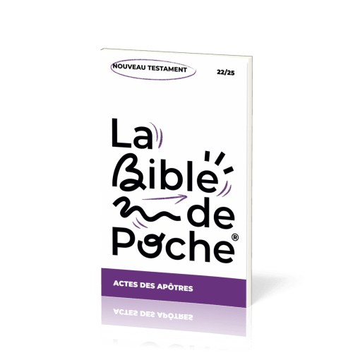 Actes des apôtres (Les) - La Bible de poche, volume 22/25