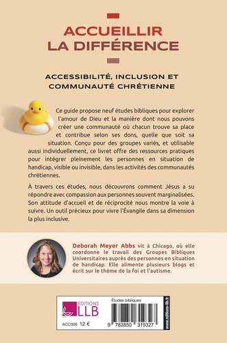 Accueillir la différence - Accessibilité, inclusion et communauté chrétienne