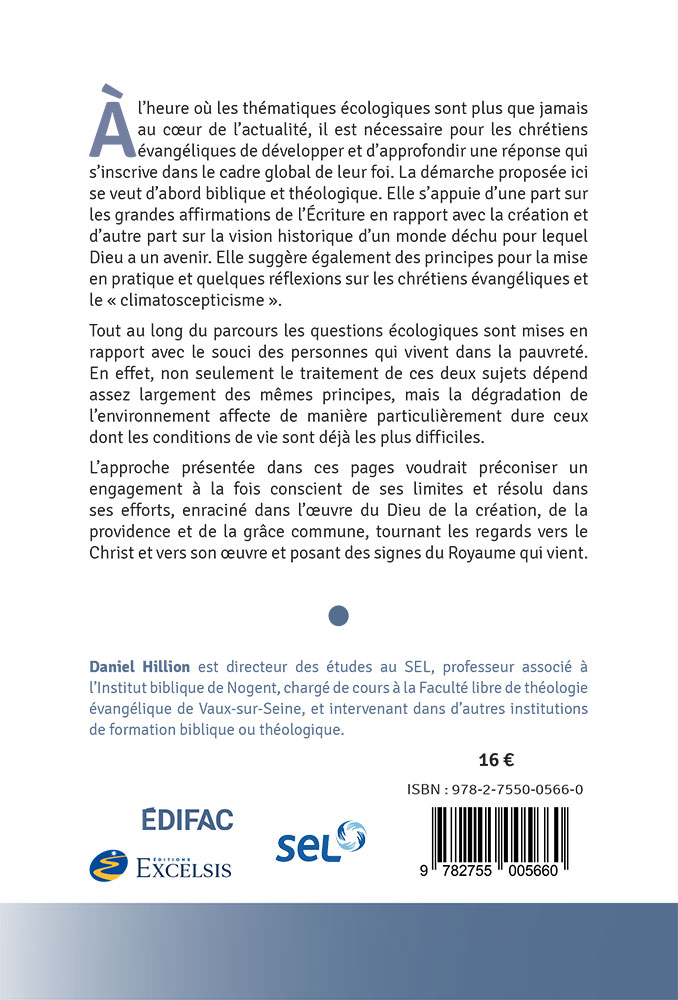 Écologie et souci des pauvres - Repères bibliques et théologiques
