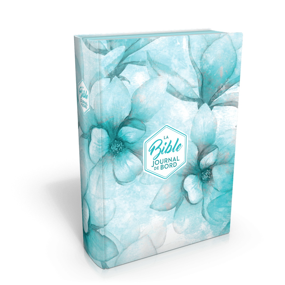 Bible Segond 21 Journal de bord - couverture rigide, toile imprimée motifs, jaspage tranches