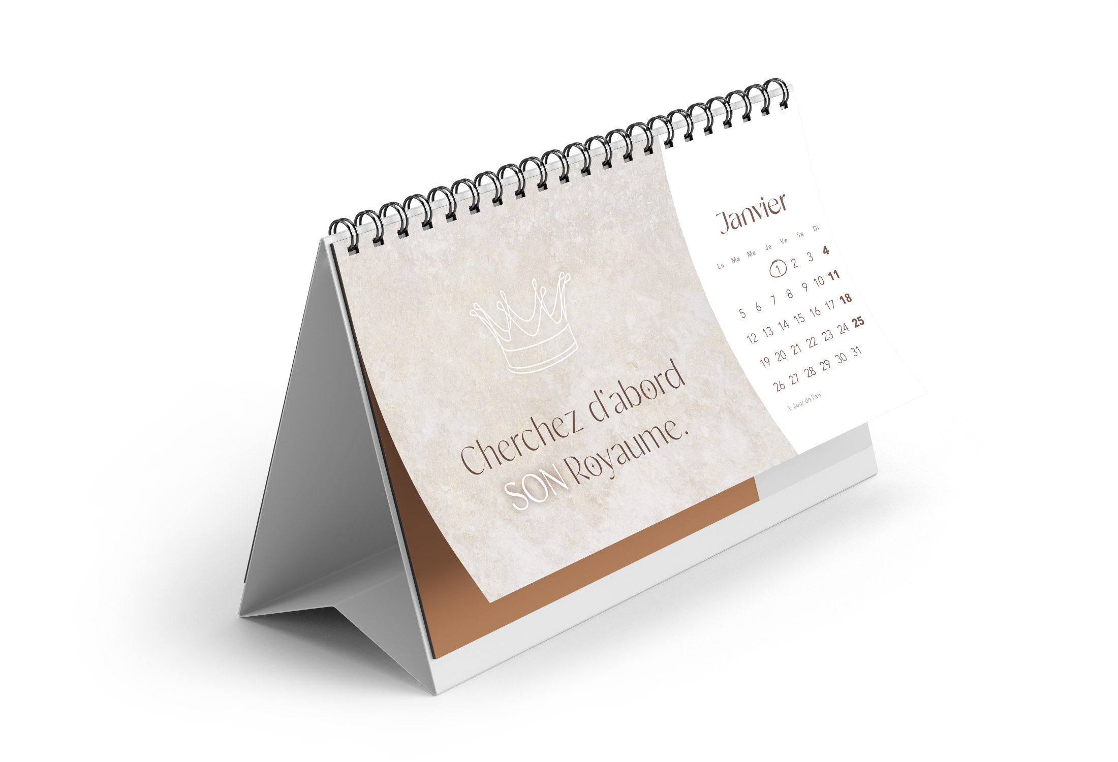 Vivre en Sa Présence - Calendrier de bureau