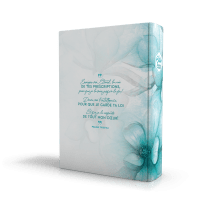 Bible Segond 21 Journal de bord - couverture rigide, toile imprimée motifs, jaspage tranches