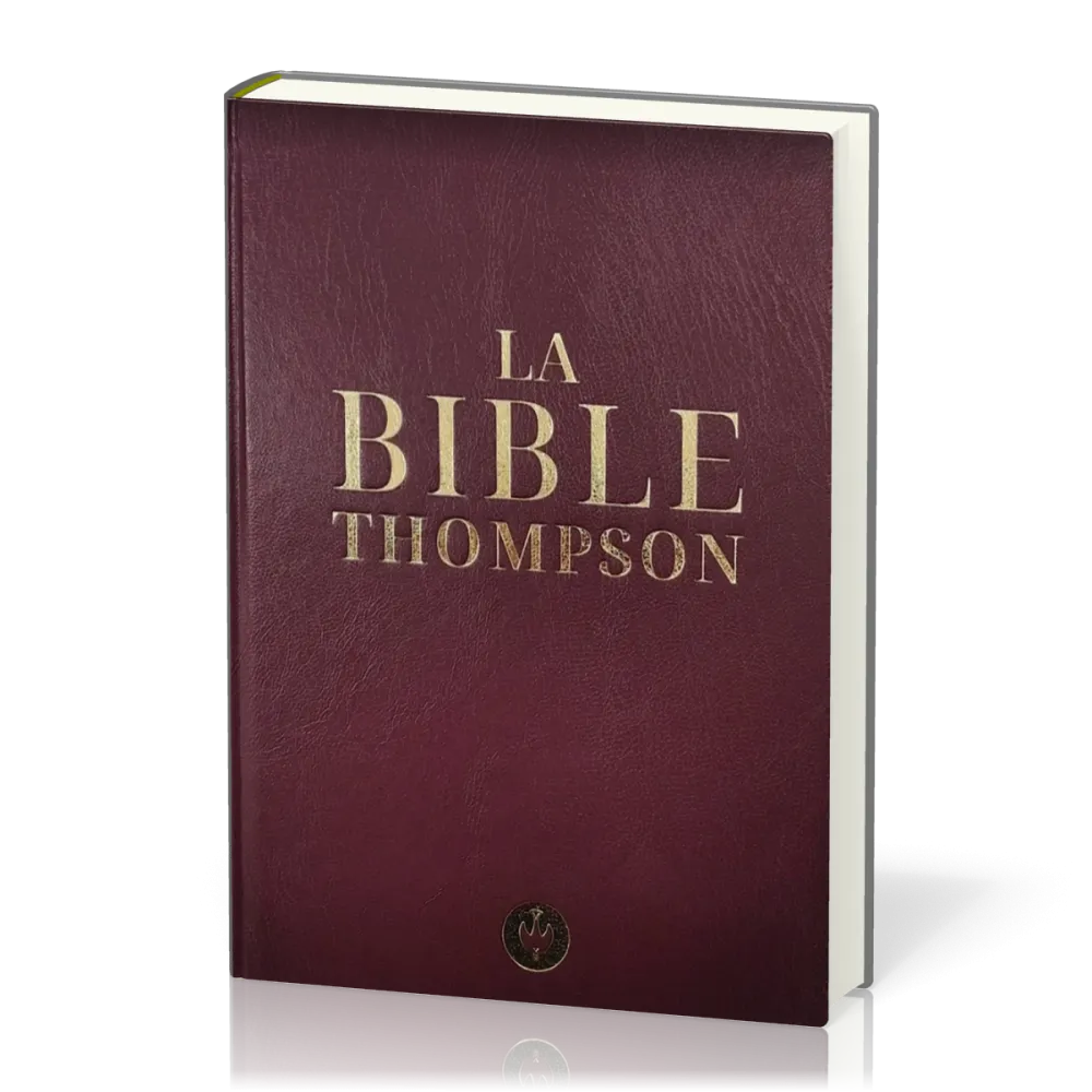 Bible Thompson Colombe, bordeaux - couverture rigide
