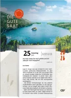 Allemand, calendrier La Bonne Semence - Mural, à effeuiller, support cartonné