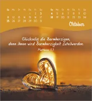 Von Herzen ein glückliches Jahr - Tischkalender