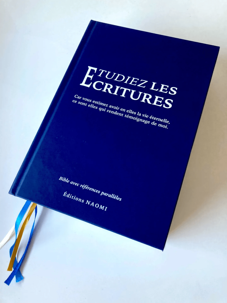 Bible Darby 2018 à références parallèles - Etudiez les Ecritures - Reliée rigide bleue, 4 rubans... Bible Darby 2018 à références parallèles - Etudiez les Ecritures - Reliée rigide bleue, 4 rubans...
