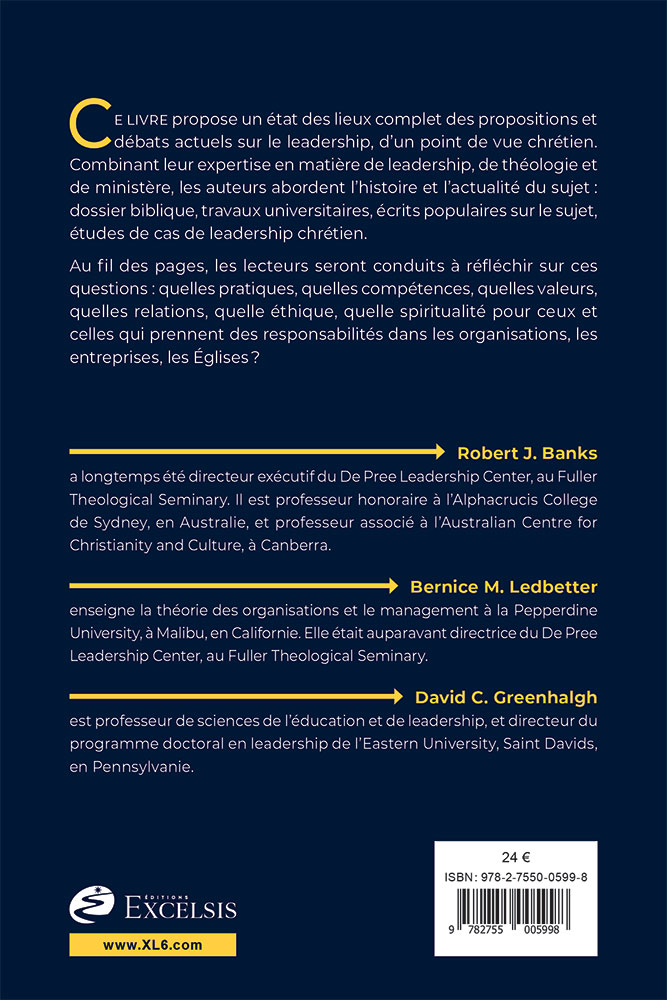 Repenser le leadership - Une évaluation chrétienne des approches contemporaines