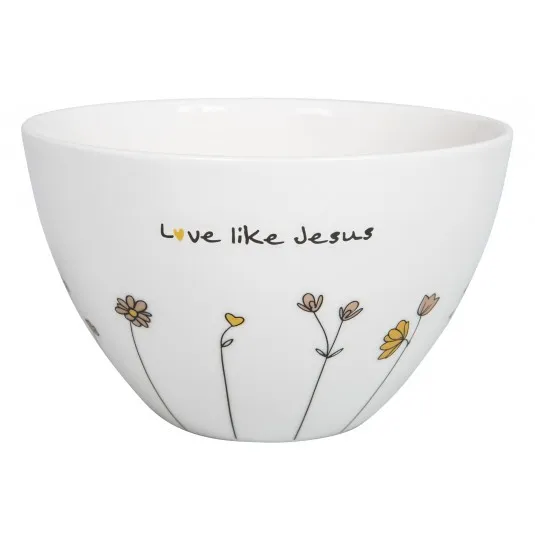 Bol à céréales - "Love like Jesus"