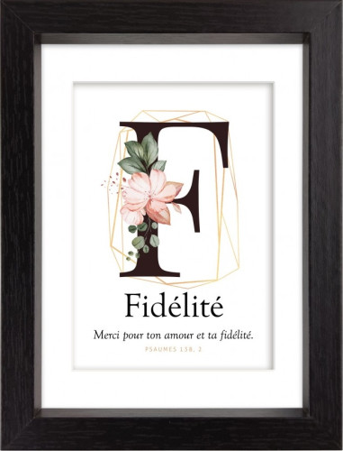 Mon Cadre Inspiration - F comme Fidélité