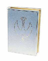 Bible à la Colombe Segond 1978, blanche - couverture rigide, skyvertex, tranche or