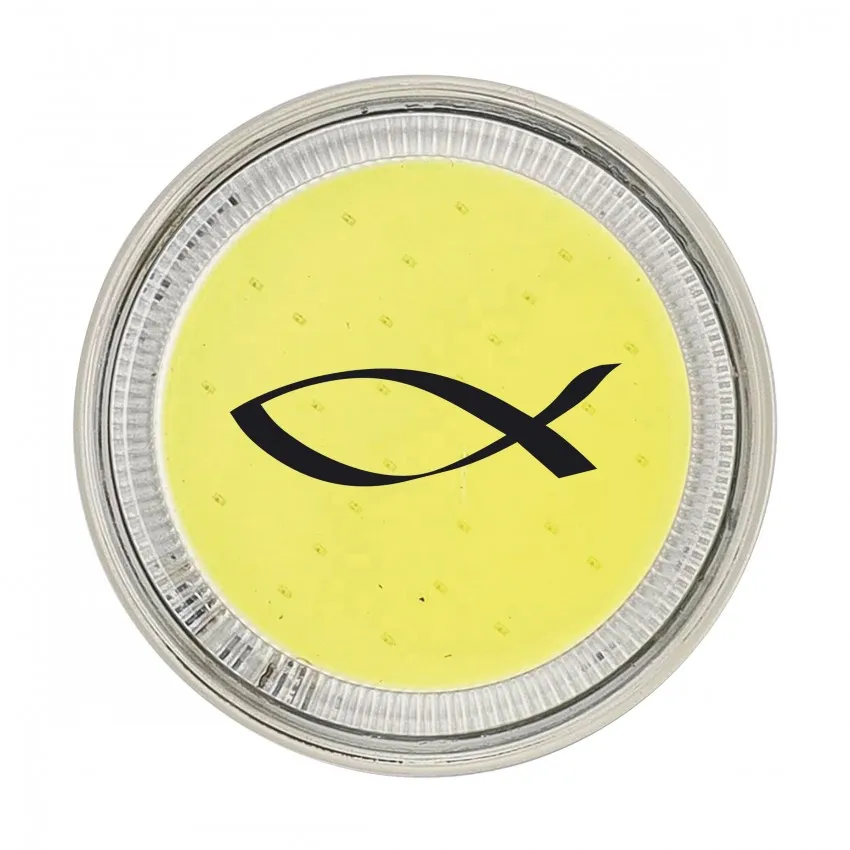 Mini-lampe Ichthus blanche