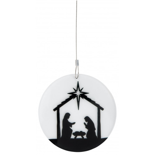 Suspension décorative Crèche en acrylique