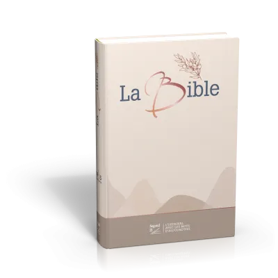 Bible Segond 21, gros caractères, - modèle rigide toilé matelassé - La Maison de la Bible x Sœur_co
