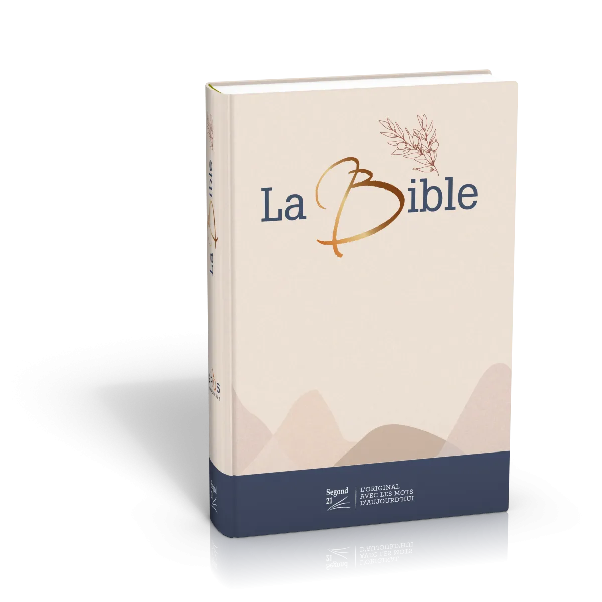 Bible Segond 21, gros caractères, - modèle rigide toilé matelassé - La Maison de la Bible x Sœur_co