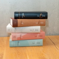 Bible Segond 21, gros caractères - couverture semi-rigide, papier brun chiné en fibres naturelles