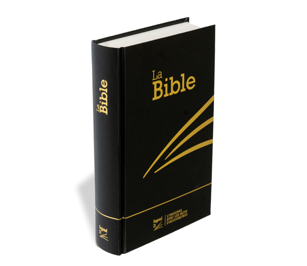 Bible Segond 21 compacte - couverture rigide Skivertex noire