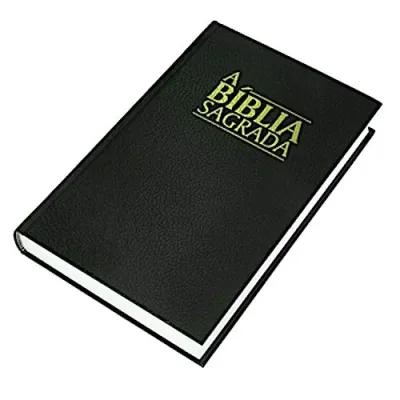 Portugais, Bible Almeida du Brésil Corrigée, grand format, noire