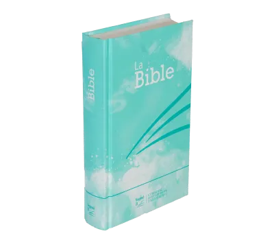 Bible Segond 21 compacte - couverture rigide motif bleu turquoise