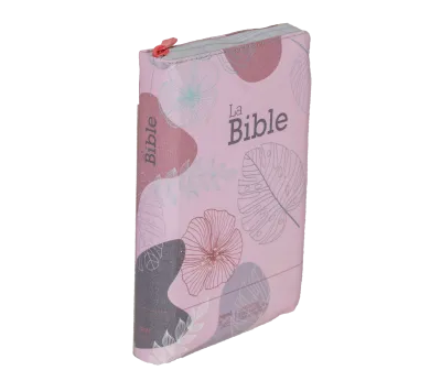 Bible Segond 21 compacte (Premium Style) - couverture souple toilée couleur rose bonbon, avec...