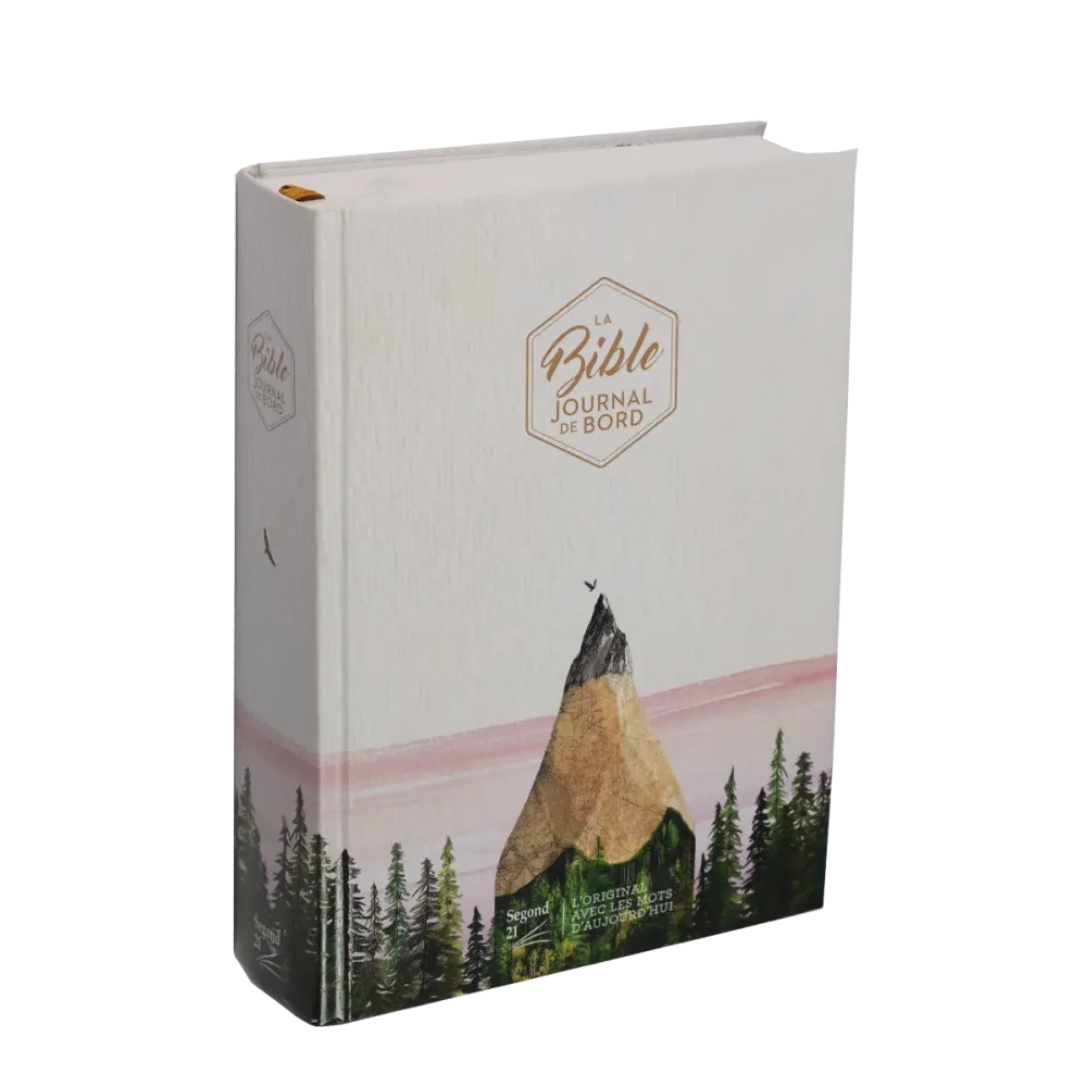 Bible Segond 21 Journal de bord - couverture rigide illustrée motif crayon