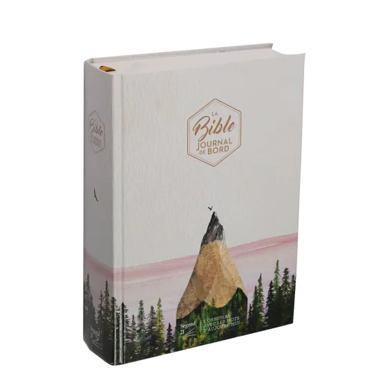 Bible Segond 21 Journal de bord - couverture rigide illustrée motif crayon