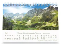 Mini-Panorama - Calendrier à poser