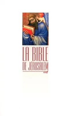 Bible de Jérusalem, de poche, illustrée peinture - brochée