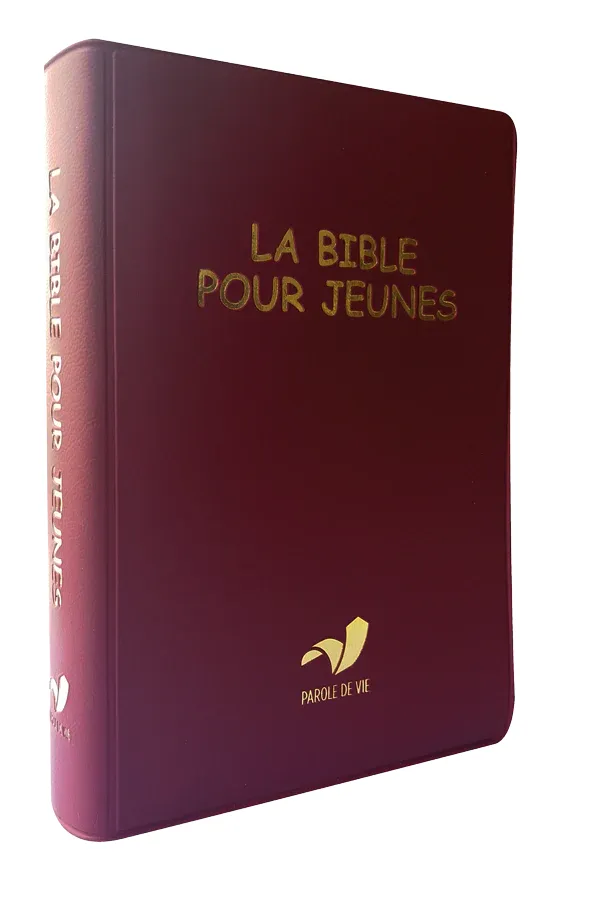 Bible pour les jeunes, Parole de Vie (La) - souple, compacte, bordeaux, avec livres...