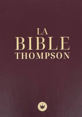 Bible Thompson Colombe, bordeaux - couverture rigide