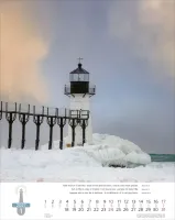 Calendrier Phares, Leuchttürme, Lighthouses - trilingue allemand, français, anglais - Super...