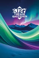 Trésor quotidien - Calendrier éphéméride, mural à effeuiller