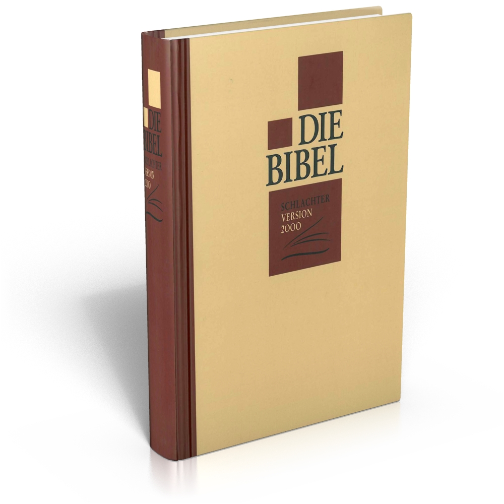 Allemand, Bible Schlachter 2000 "classique" - Beige, reliée